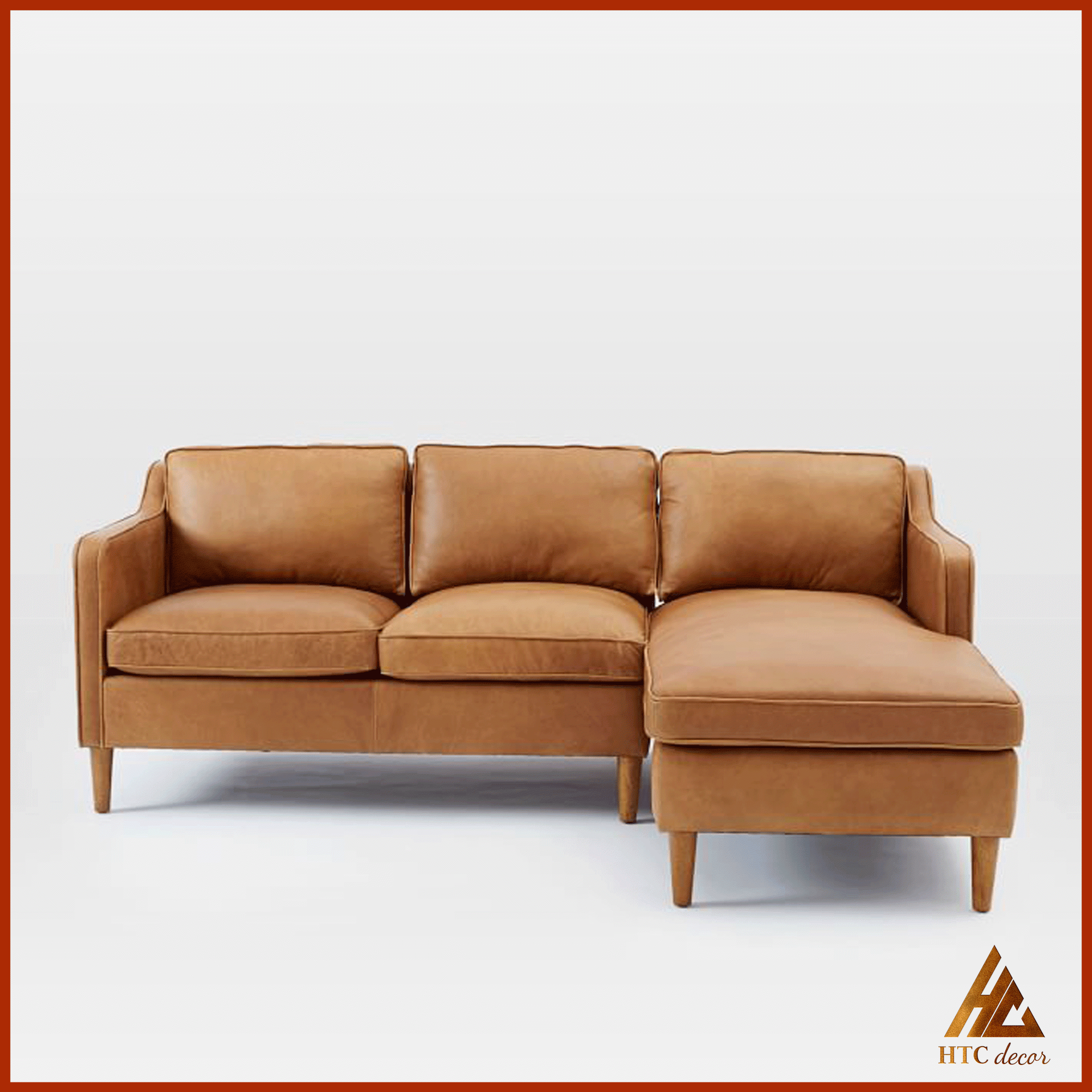 Ghế Sofa Góc L Harmilton Da Simili